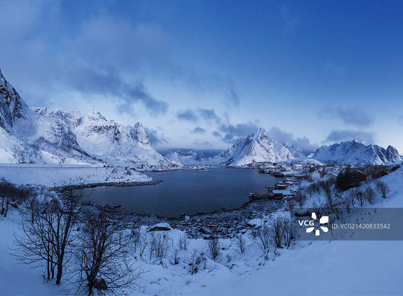 雷讷全景图片素材
