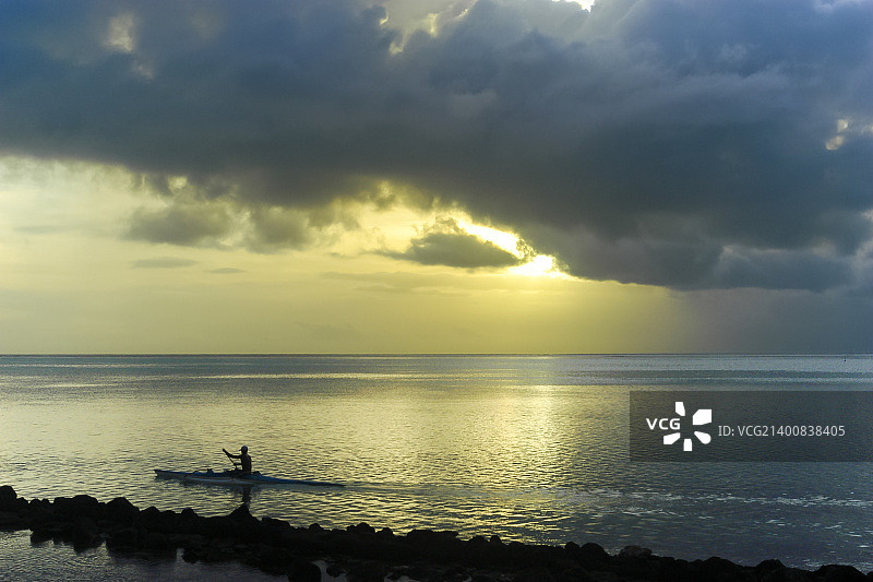 法属波利尼西亚的帕奥帕奥图片素材