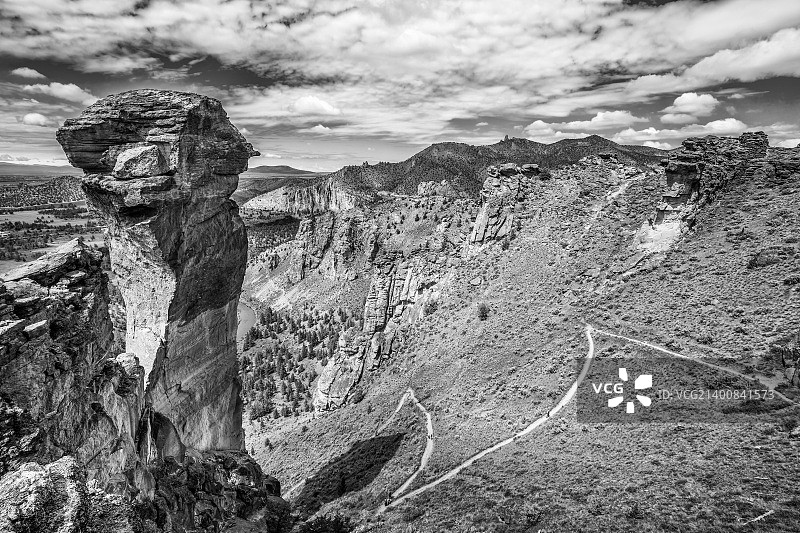 猴面尖塔 - 史密斯岩图片素材