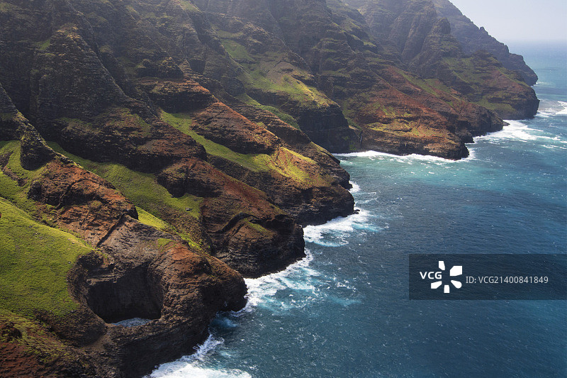 可爱岛开放式天花板海蚀洞图片素材