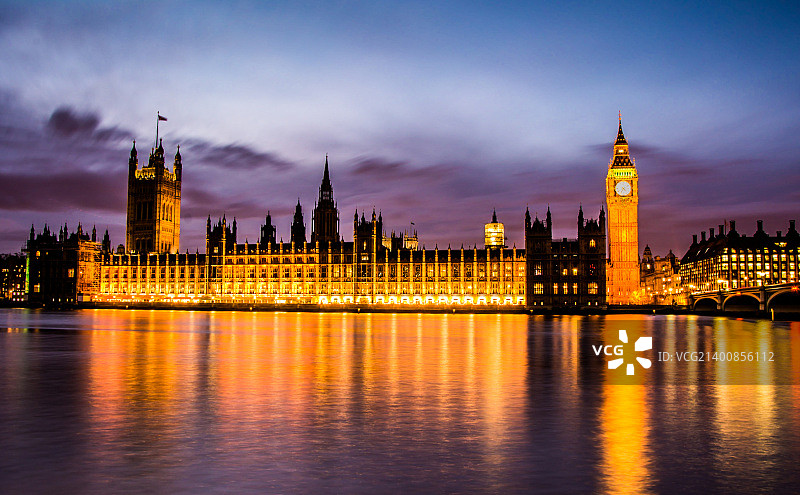英国伦敦议会大厦图片素材