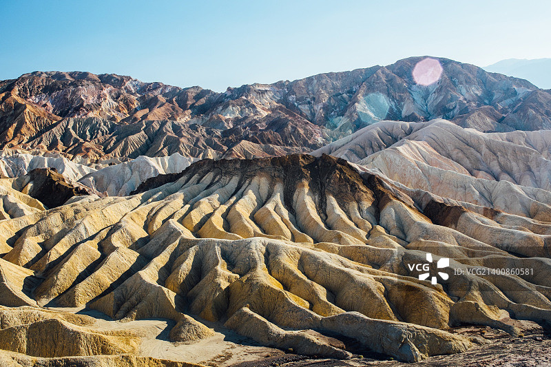 扎布里斯基角 - 死亡谷，加利福尼亚图片素材
