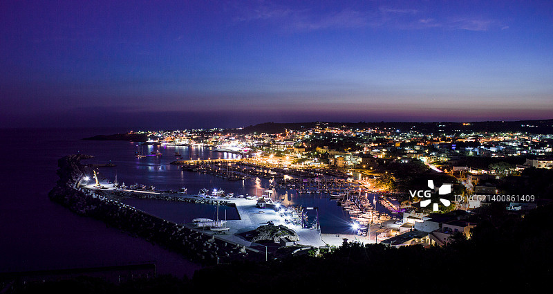 莱乌卡的灯光图片素材