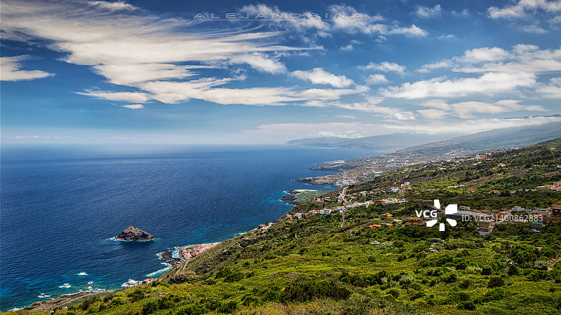 特内里费岛风光，加那利群岛图片素材