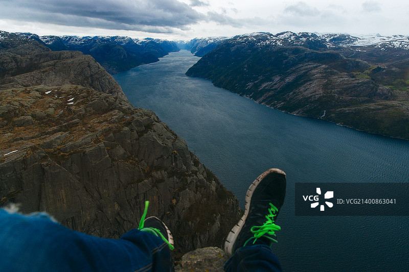 从圣坛岩（Preachers Rock）看到的景色图片素材