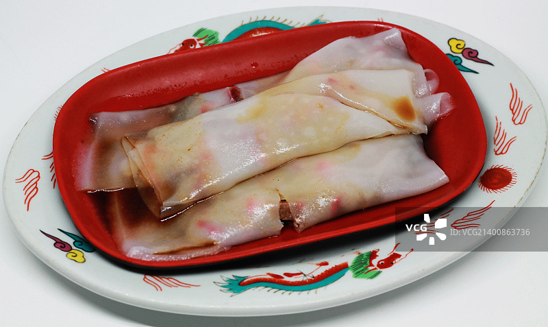 叉烧猪肉肠粉图片素材