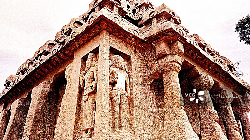 印度乔治市图片素材