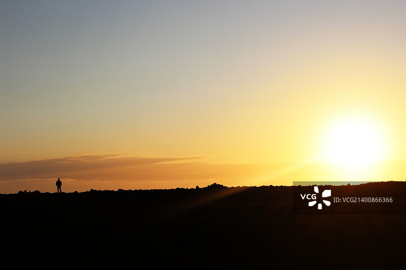 法扬圣克里斯托的日出图片素材