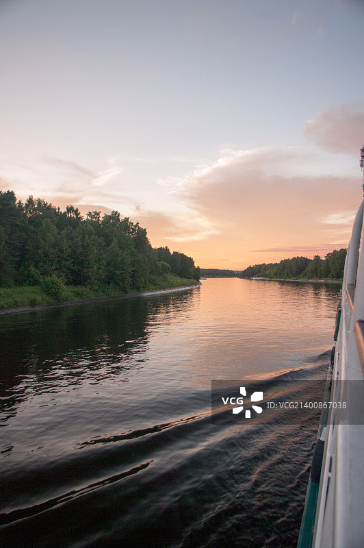 伏尔加河之旅/俄罗斯图片素材