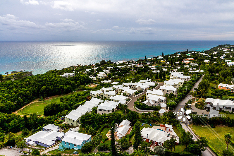 百慕大吉布斯山灯塔西南视角图片素材
