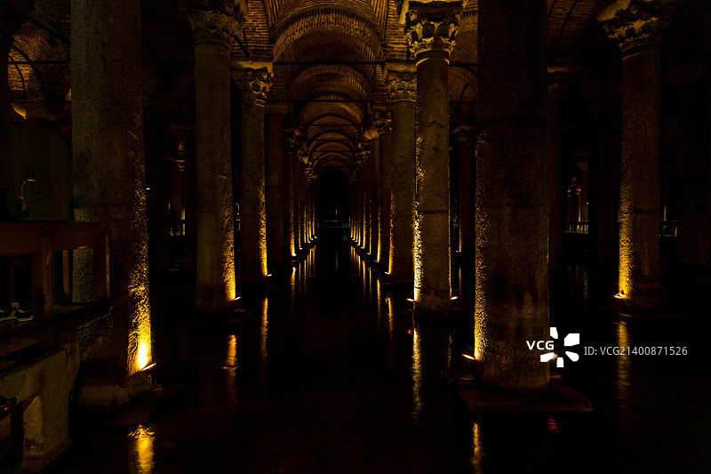 伊斯坦布尔地下水宫图片素材