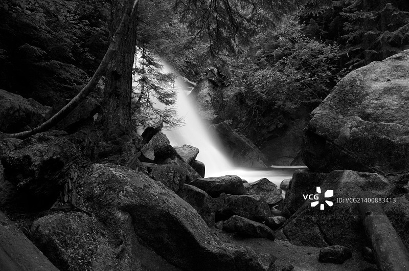 彩虹瀑布2图片素材