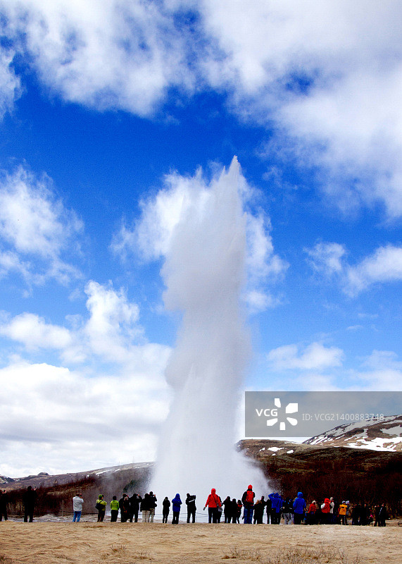 冰岛斯特罗克间歇泉图片素材