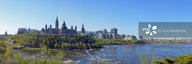 渥太华国会山图片素材