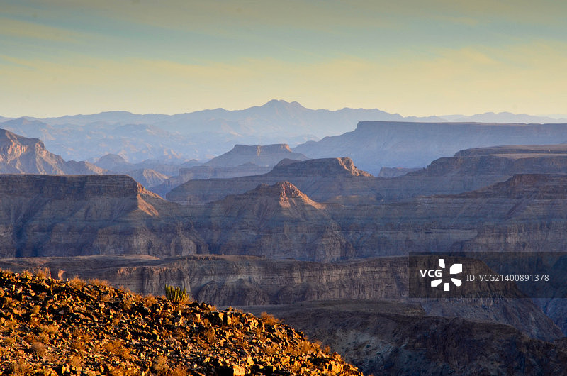鱼河峡谷图片素材
