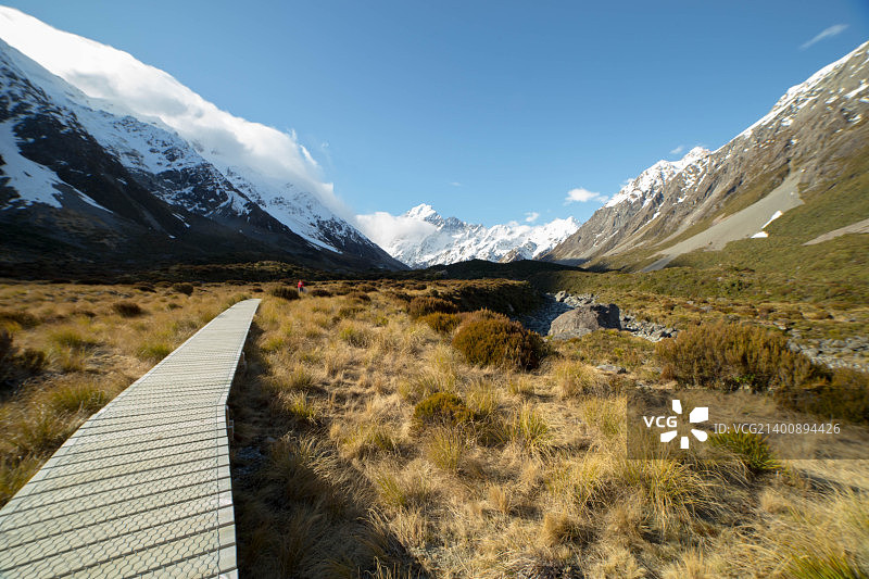 新西兰库克山图片素材