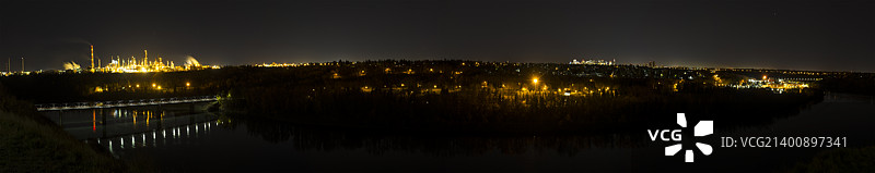 埃德蒙顿的艾达大道/伦德尔高地图片素材