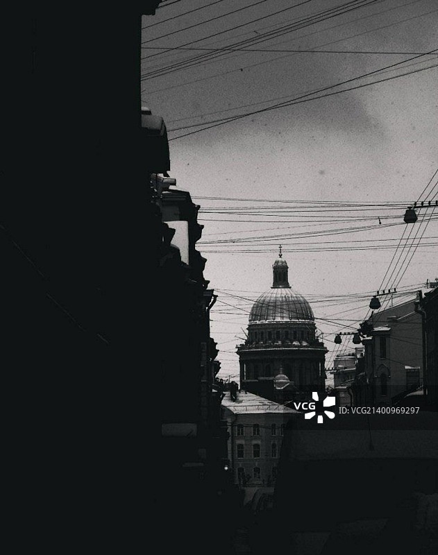 圣彼得堡圣以撒大教堂图片素材