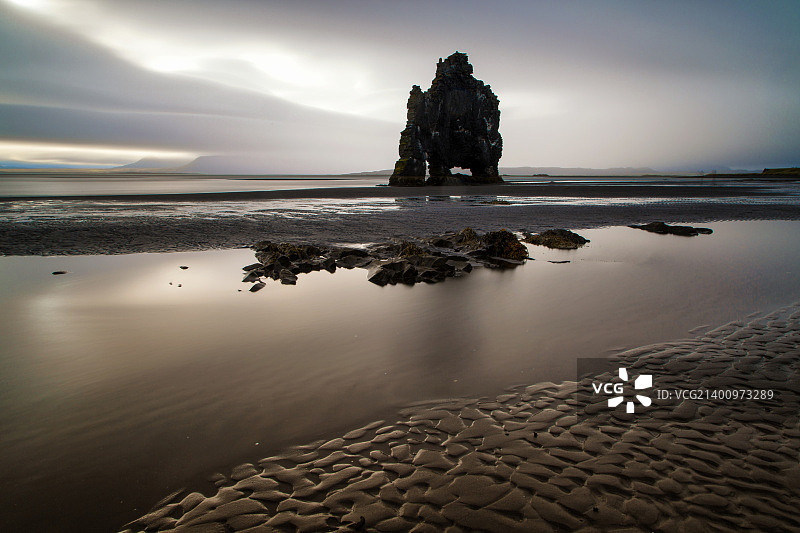 冰岛索达克罗克图片素材