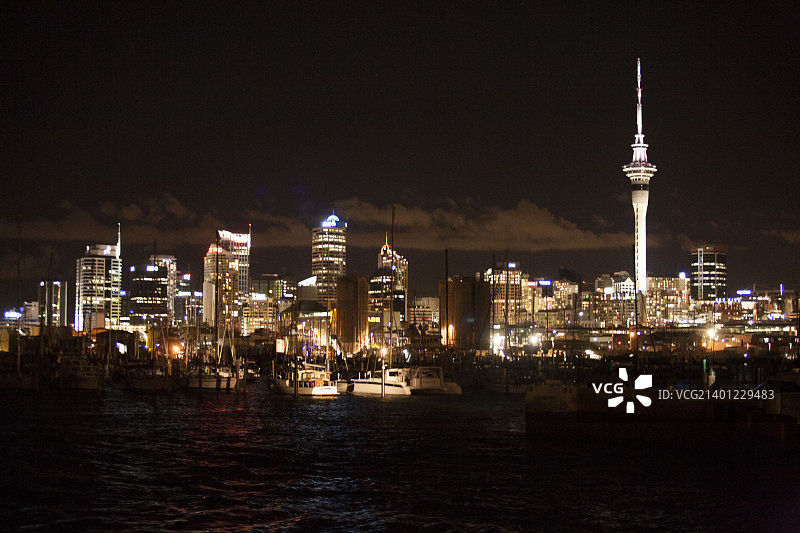 天空塔 奥克兰市 新西兰图片素材