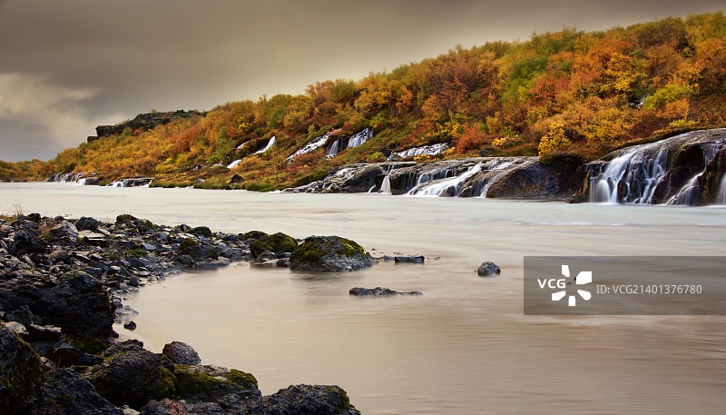 冰岛瀑布 2图片素材