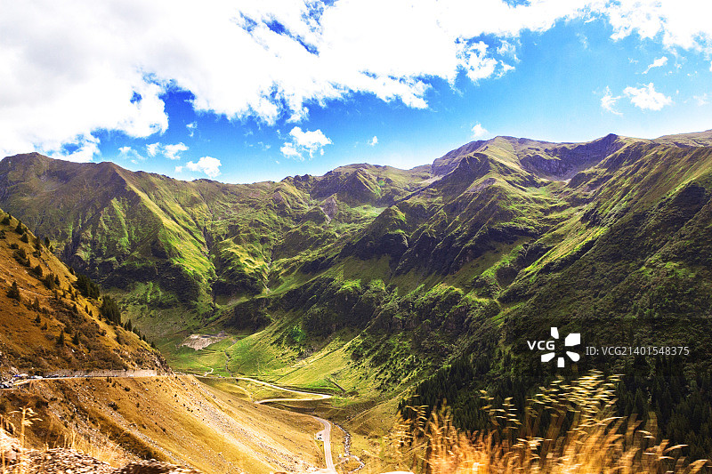 罗马尼亚的Transfagarasan图片素材