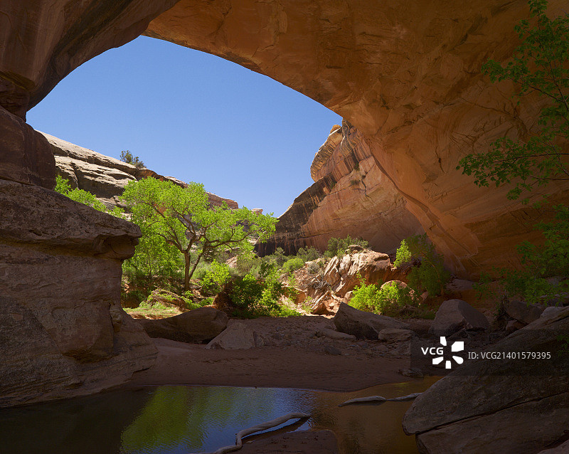 犹他州天然桥国家纪念碑图片素材