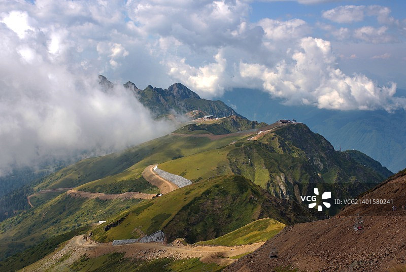 俄罗斯克拉斯纳亚波利亚纳图片素材