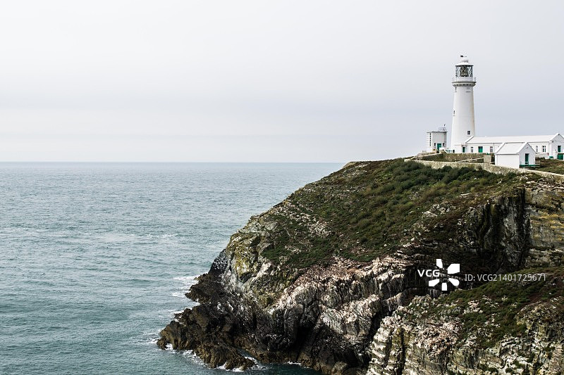 北威尔士南堆栈灯塔，2015年图片素材