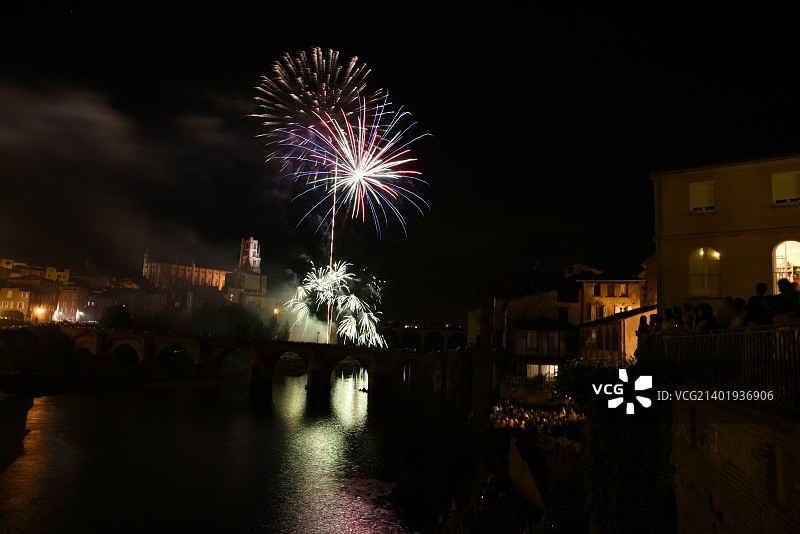 烟花 - 阿尔比 2015图片素材
