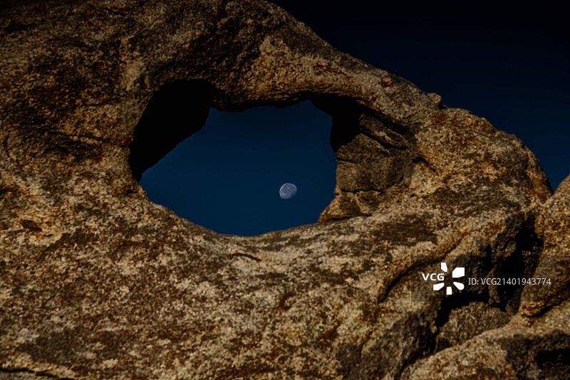 莫比乌斯拱门，阿拉巴马山，加利福尼亚州图片素材