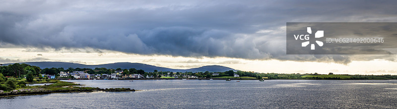 爱尔兰西海岸风光：邓盖尔城堡，克莱尔郡图片素材