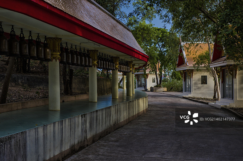 泰国芭提雅大佛寺。图片素材