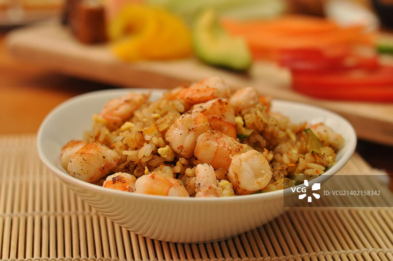 日式虾料理图片素材