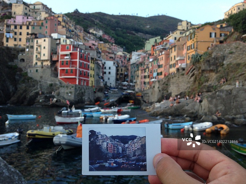 里奥马焦雷，意大利图片素材