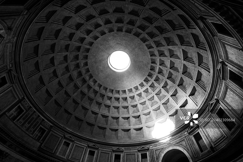 万神庙穹顶图片素材