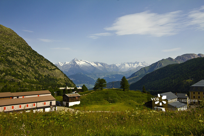 辛普伦山口图片素材