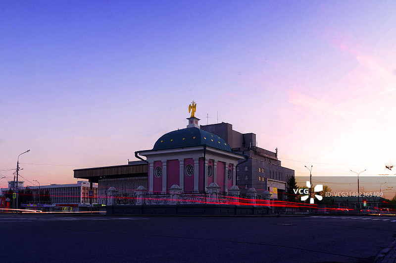 俄罗斯托木斯克图片素材