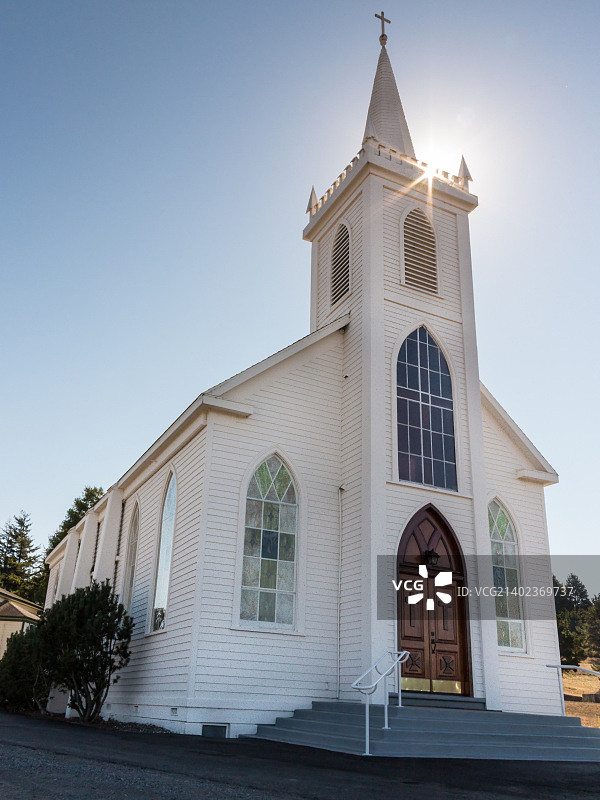 加利福尼亚博德加湾的圣特雷莎·德·阿维拉图片素材
