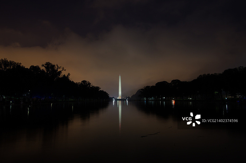 华盛顿哥伦比亚特区7月4日烟花表演 2015图片素材