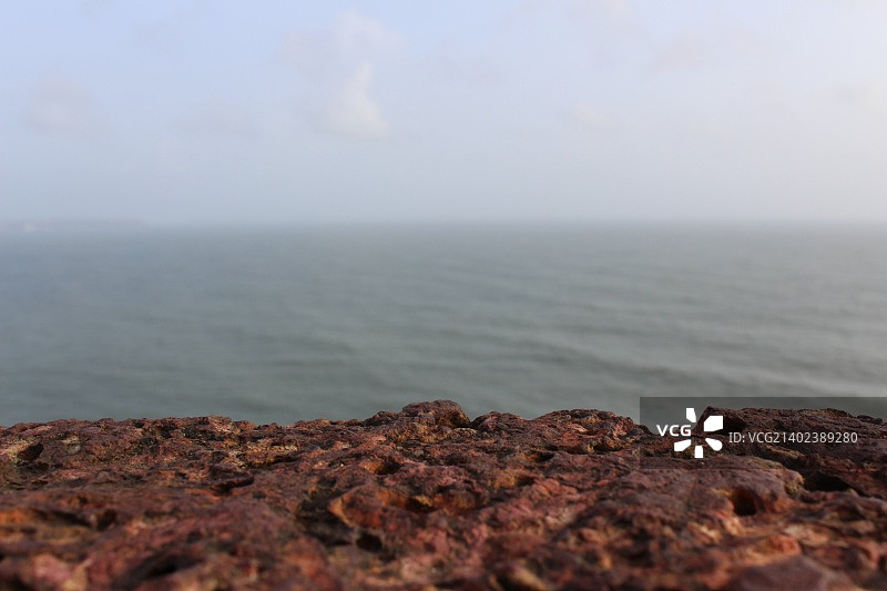 印度果阿邦辛奎里姆海滩风光图片素材