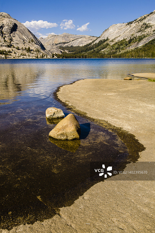 优胜美地国家公园的特纳亚湖（加利福尼亚州）图片素材