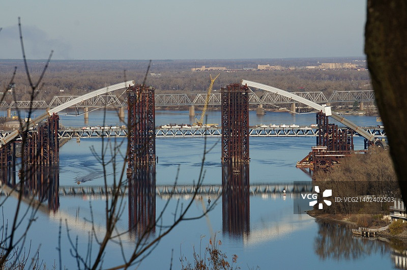 基辅的第聂伯河图片素材