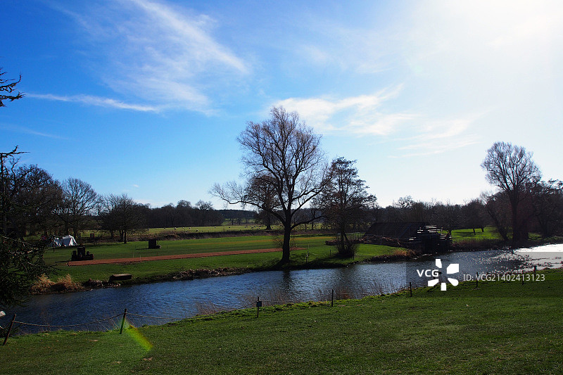 英国沃里克城堡图片素材