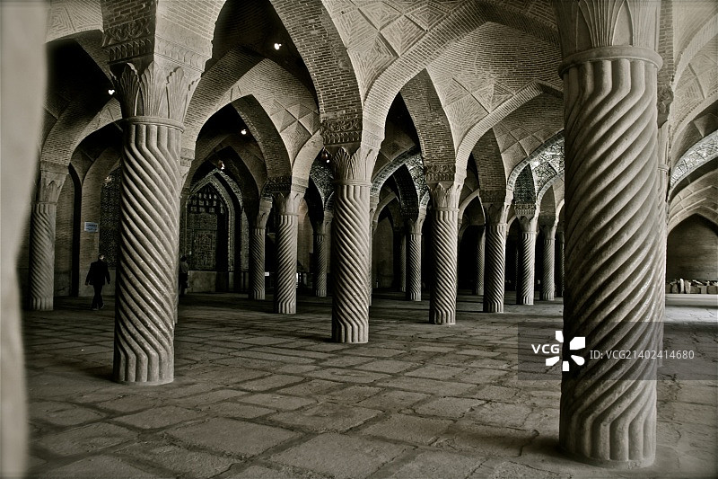 瓦基尔清真寺，设拉子，伊朗图片素材