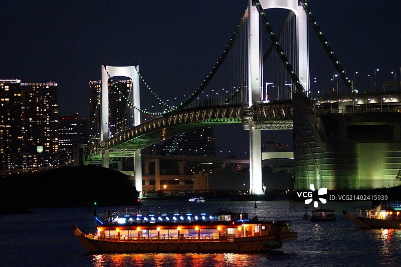 彩虹桥台场图片素材