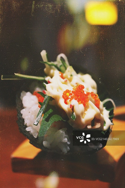 上海日式寿司卷图片素材