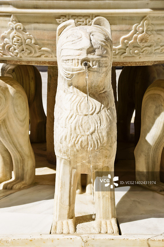 西班牙安达卢西亚格拉纳达的阿罕布拉宫图片素材