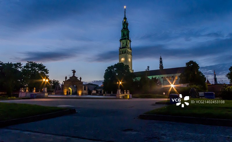 波兰琴斯托霍瓦图片素材