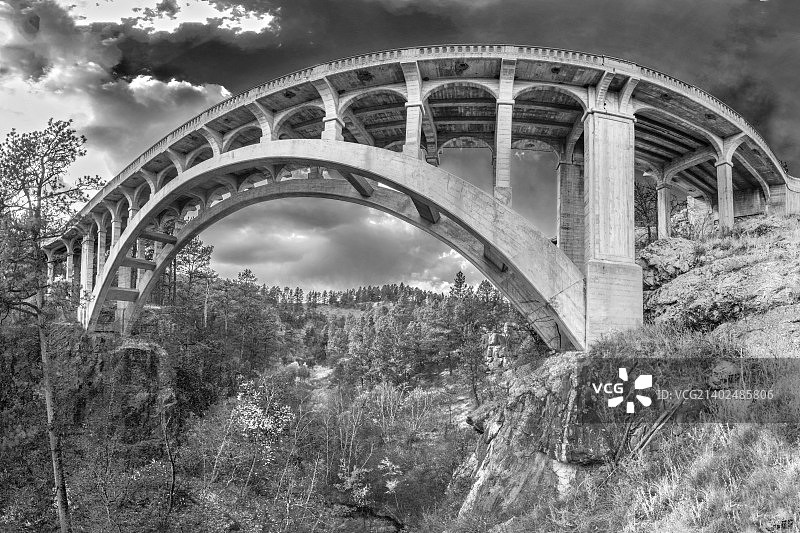 风洞国家公园桥梁图片素材